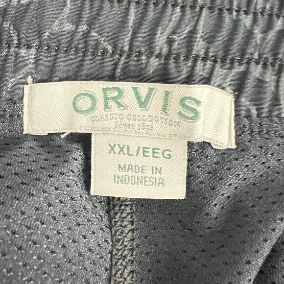 Orvis Womens Black Rose Embossed Skort Skirt Size XXL - Picture 6 of 6